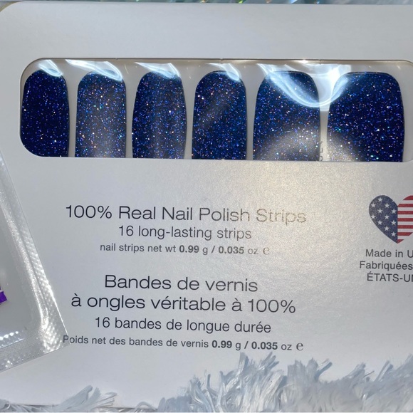 Color Street | Twilight Hour, deep blue glitter nail strips - Picture 7 of 17